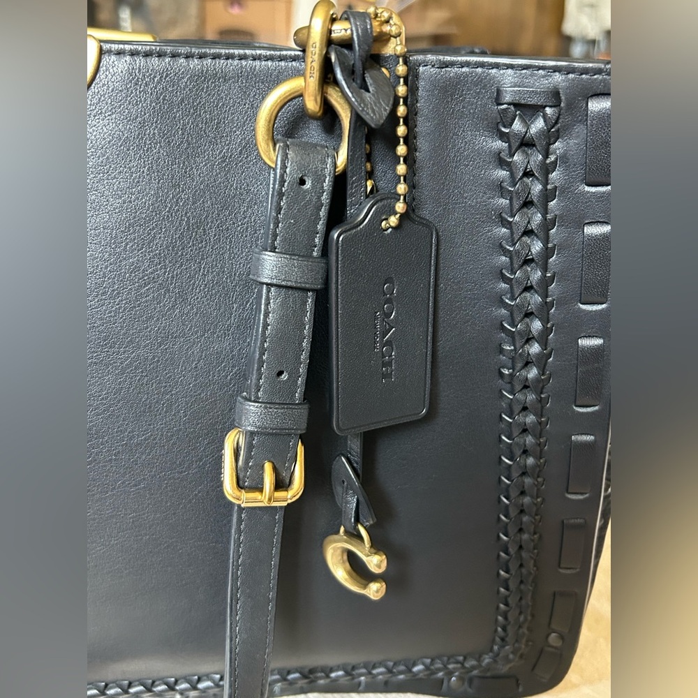 COACH Dreamer 34 Whipstitch Shoulder Bag - Picture 5 of 17